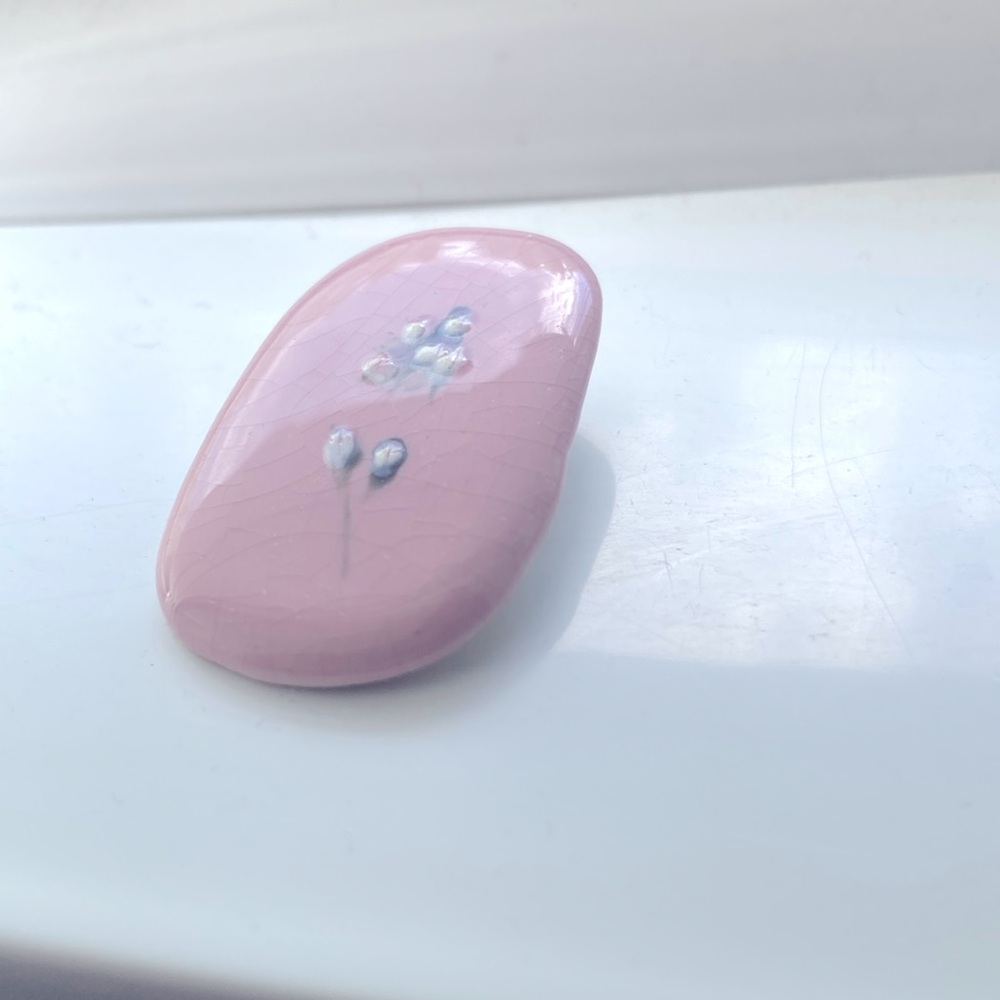 Soft Pink Floral Brooch